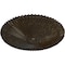Ekena Millwork Shakuras Ceiling Medallion (Fits Canopies up to 5"), Hand-Painted Stone Hearth Crackle, 24"OD x 3"P CM24SHSHC - alternate 4